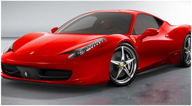 星辉(rastar)47300法拉利458遥控车模(红色)(1:14)