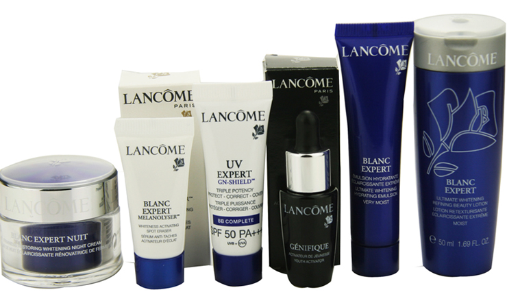 lancome兰蔻臻白6件套