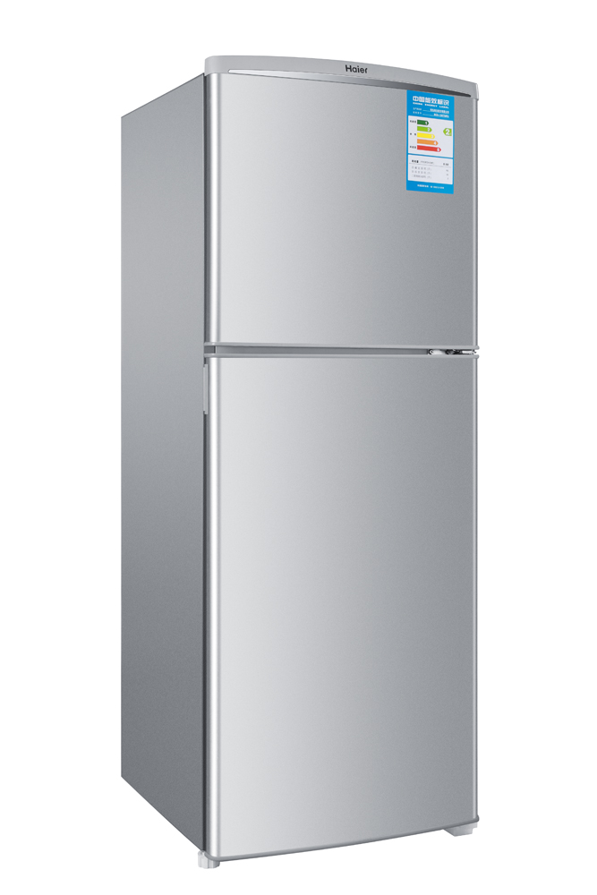 海尔(haier)bcd-139tmpa 139*内胆 二门冰箱(银色)(江浙沪包邮价)