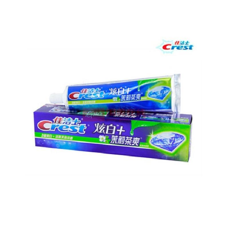 佳洁士炫白 茉莉茶爽牙膏180g