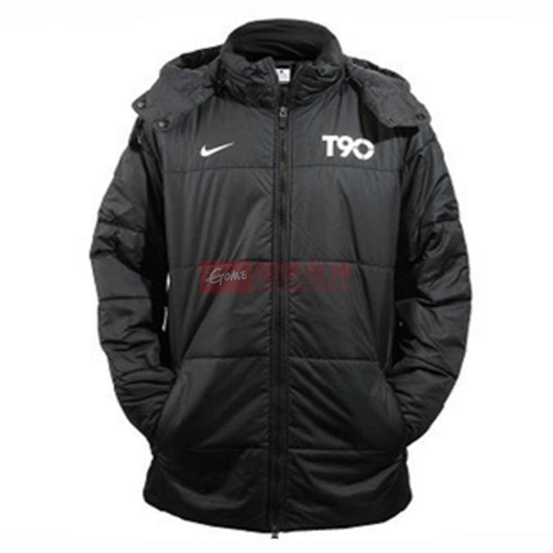 专柜正品nike 耐克 t90防风保暖薄棉服外套男装 434206 010 双