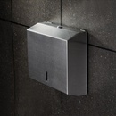 玺泽 ZH-050 浴室不锈钢方形封闭式卷纸器 纸巾盒 厕