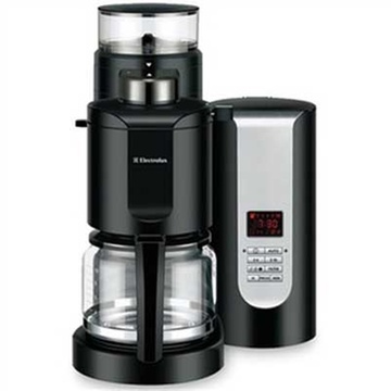 伊莱克斯（Electrolux）ECM4100咖啡机自动磨豆滴漏式（黑色）