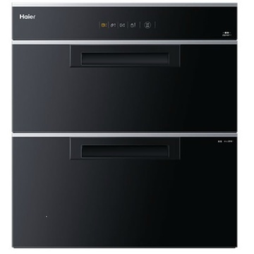 海尔/haier zqd100f-1 海尔100升嵌入式光波巴氏消毒柜