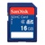 闪迪16G SD卡 SDHC Class4 高速SD卡 数码相机内存卡 送读卡器