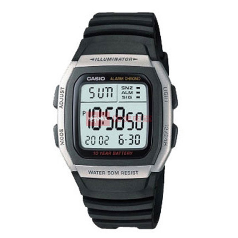 卡西欧CASIO电子男士手表休闲运动数字男表