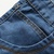 马罗威利 男式 纯棉蓝色牛仔休闲短裤五分裤 KM-13SD1002(浅蓝 30)第5张高清大图