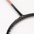 中性橙色全碳素纤维一体业余羽毛球拍（无线）ZQ-181第3张高清大图