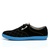 格纹日常舒适英伦系带休闲鞋 HT12014(黑色 40)第2张高清大图