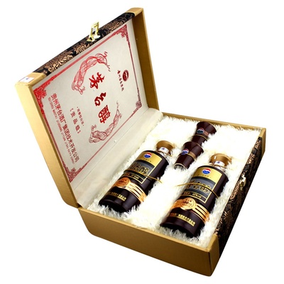 贵州茅台醇礼盒装浓香型45度白酒500ml×2 - 