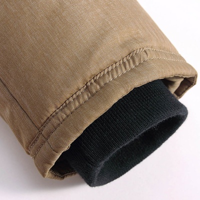 马罗威利 男式可脱卸帽毛领90%白鸭绒羽绒服 RM-13AU0006(咖啡 175L)