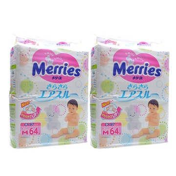 日本花王纸尿裤M64片-9518比价网