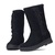 麦高 2013冬季新款女鞋 时尚休闲保暖棉靴毛靴 24908060-21(黑色 39)第5张高清大图