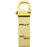 必恩威（PNY）金虎克 USB3.0 32GB 金色 优盘