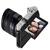 三星（SAMSUNG） NX300M 微型单电套机（18mm-55mm）折叠触摸屏 NX系列单电相机(NX300M黑色 NX300M官方标配)第4张高清大图
