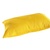 犀牛时尚靠垫纯棉纯色帆布抱枕沙发靠枕素色抱枕 枕套可含芯多款(黄色 45*45cm（不含芯）)第3张高清大图