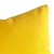 犀牛时尚靠垫纯棉纯色帆布抱枕沙发靠枕素色抱枕 枕套可含芯多款(黄色 45*45cm（不含芯）)第5张高清大图