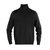 kool2013新款高领羊毛衫 时尚休闲 修身厚款弹力羊毛针织衫(黑色 M)