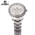 新款正品卡斯曼品牌手表镶钻女手表女表韩国时尚时装表水钻复古表(2905钢带白色)第3张高清大图