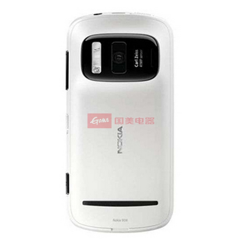 诺基亚nokia808纯景4100万像素联通3ggsmwcdma3g4英寸超大屏幕白色