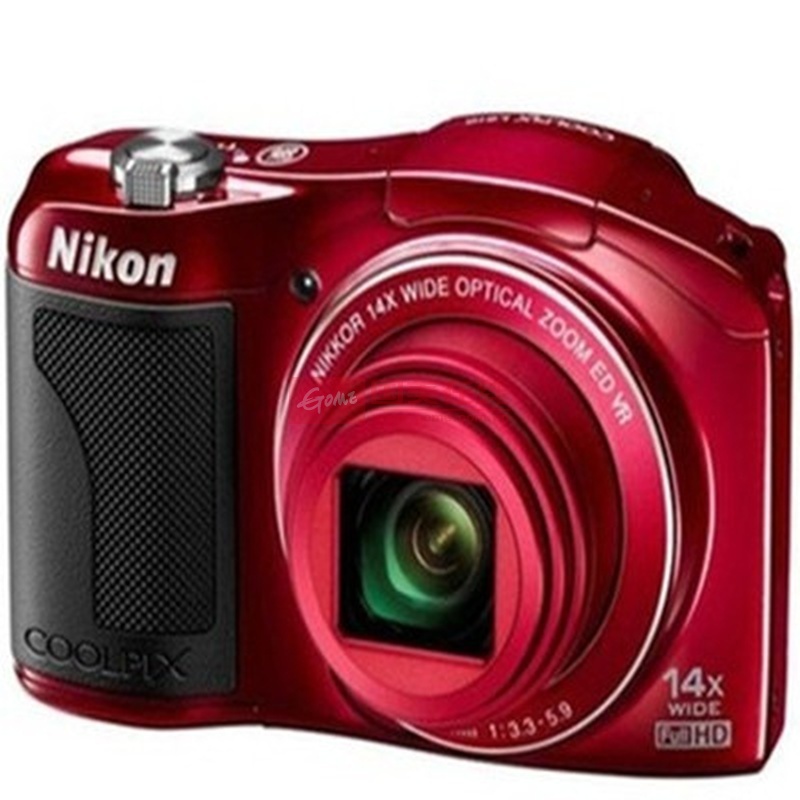 尼康(nikon coolpix l610 数码相机(黑色 官方标配(红色)