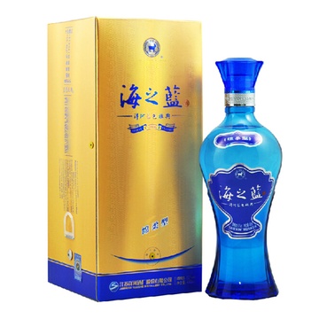 洋河 海之蓝 52度洋河蓝色(海之蓝)480ml 1919酒类直供(单瓶装)