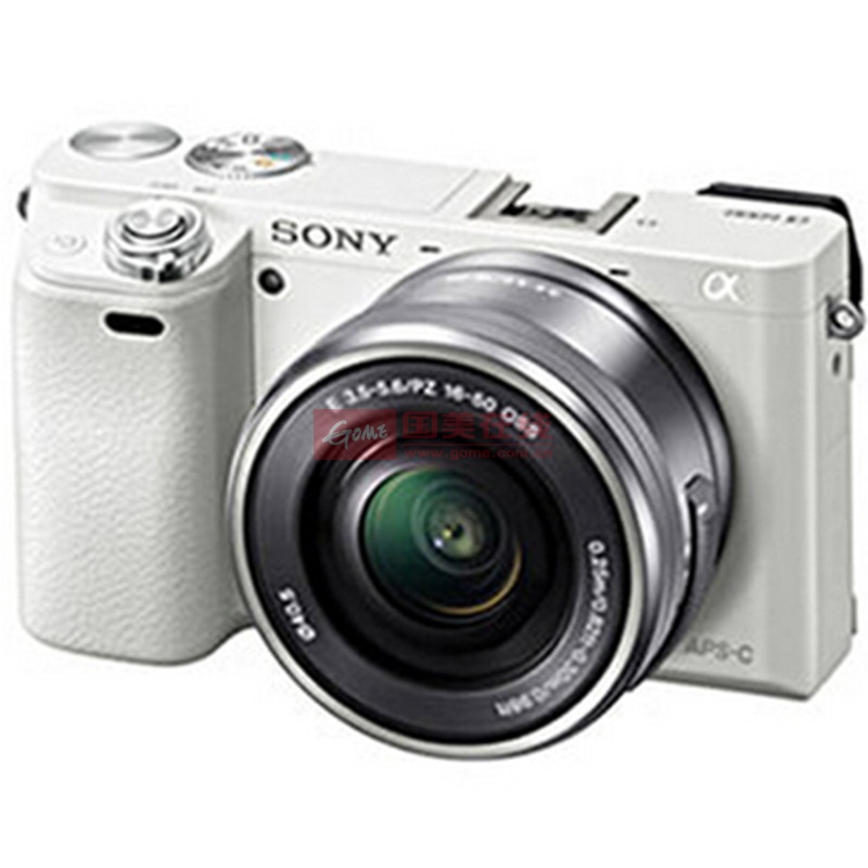 【索尼ILCE-6000单电\/微单相机白色套餐一】索
