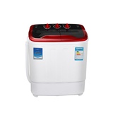 多迷尼(Duomini) XPB50-588S 5公斤 洗脱一体宝宝专用洗衣机迷你洗衣机 (红色+蓝色)(红色)