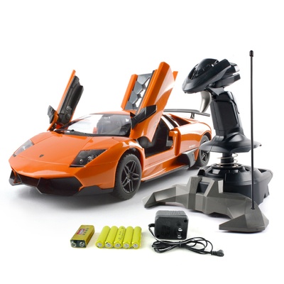 美致1:14兰博基尼遥控车 模型 儿童玩具充电动遥控汽车蝙蝠漂移赛跑车