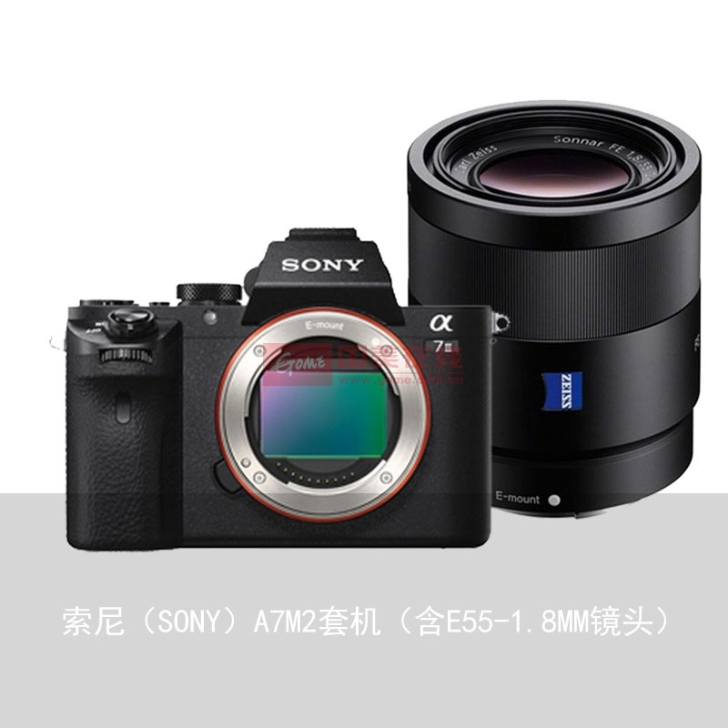 【索尼A7M2单电\/微单相机A7M2+55mm-1.8镜