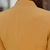 Menggele2016春季新款一粒扣女风衣经典修身时尚中长款外套女装春秋装(芥末黄 S)第4张高清大图