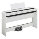 雅马哈（YAMAHA）P115B P115WH 数码雅马哈电子钢琴 88键 重锤 P105升级款(白色 白色琴头+单踏板送X架)