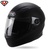 正品永恒头盔 摩托车头盔 电动车安全帽 跑盔 双镜片全盔YH-970(钢琴黑 S)第3张高清大图