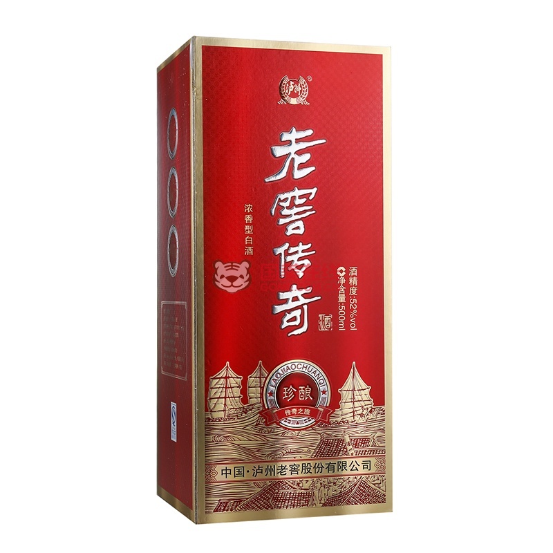52度 泸州老窖传奇珍酿 500ml 高度浓香型白酒【图片 价格 品牌 报价