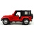 仿真合金吉普车模 1：32硬顶越野车 回力玩具车 灯光音乐儿童玩具 汽车模型(红色)第2张高清大图