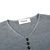 viishow2015年新款套头V领针织衫 秋季男士修衣青春流行(灰色 175/100(L))第4张高清大图