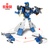 3合1儿童玩具*拼装拼插积木玩具变形机甲战士合体机器人(空战机甲)第5张高清大图