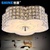 世源创意水晶灯LED吸顶灯现代客厅灯灯具圆形卧室灯餐厅灯饰9552(400LED/双色分段/圆形)第2张高清大图