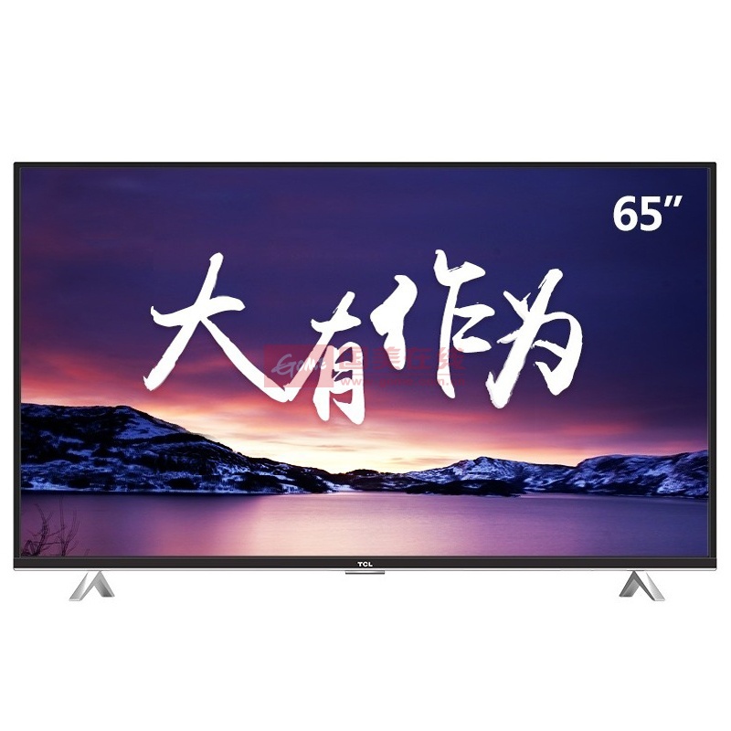 tcl d65f351 65英寸安卓智能液晶电视 内置wifi 数字一体机 led窄边