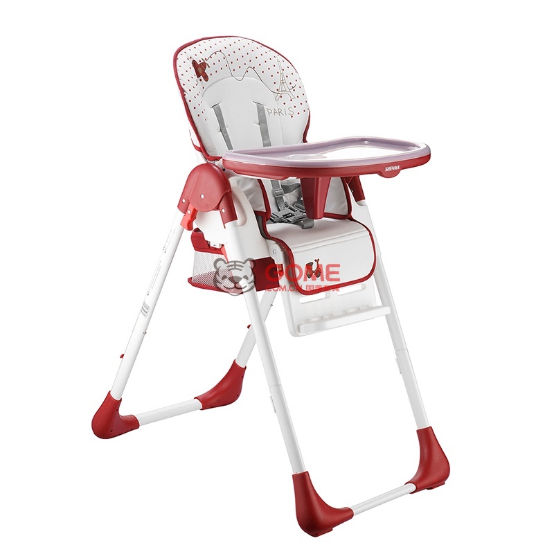 神马多功能儿童餐椅轻便折叠便携可调节宝宝吃