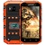 优豊(Uphone)U5B三防智能硬件对讲手机 户外防水 能安全四核手机 路虎V8(橙色)第2张高清大图