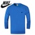 nike 耐克经典款圆领长袖卫衣 春季新款男士休闲运动长袖纯棉修身打底套头衫T恤P16812(彩蓝 XL)第2张高清大图