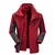 雷诺斯 全天候冲锋衣 防水透气保暖 多种颜色可选  130A170A(（男）大红 4XL)第2张高清大图