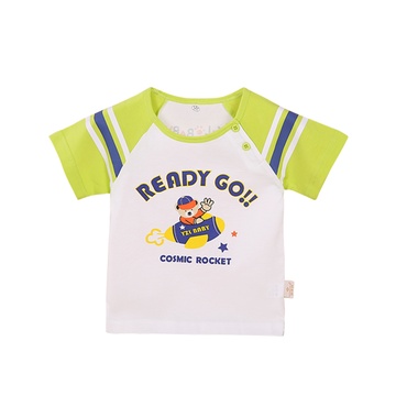 俞兆林儿童短袖T恤男女宝宝婴儿衣服春夏装纯