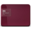 西部数据（WD）My Passport Ultra 升级版 2.5英寸 移动硬盘(野莓红 2TB)