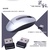 联想（lenovo）KM5922无线巧克力键盘鼠标一体套装（10米无线接收信号 舒适灵敏精准追踪 金属铝合金材质工艺)(银色)第3张高清大图