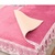 新品短毛绒沙发垫防滑绗缝沙发套沙发巾时尚欧式 厂家批发(粉红色 110*250cm)第5张高清大图