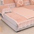 新品短毛绒沙发垫防滑绗缝沙发套沙发巾时尚欧式 厂家批发(粉红色 110*250cm)第4张高清大图