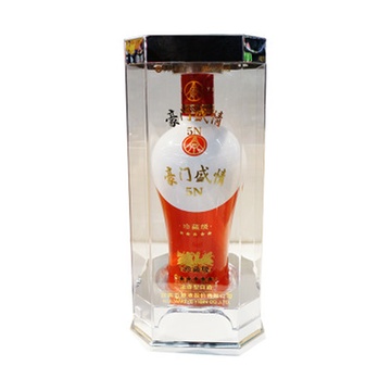 豪门盛宴酒52度两瓶装,豪门盛宴白酒52度浓香 豪门盛情 52度珍藏级5n酒 500ml/瓶
