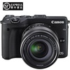 佳能（Canon）EOS M3镜头套机 佳能单头送16g卡+相机包(18-55黑色 优惠套餐五)